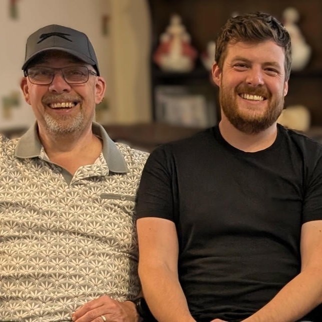 Tony and Ash Lockett, the father and son behind Rustic Knots